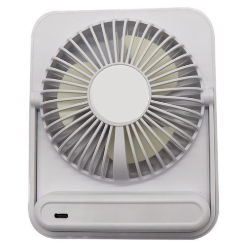 TABLE FAN  PRMF-80692 MINI 12,5cm WHITE ME USB